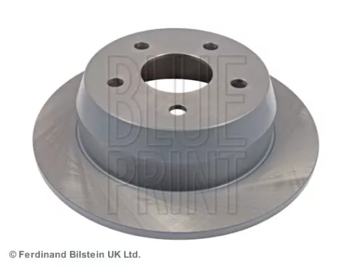 2x BLUE Print Rear Solid Brake Discs For Jeep Grand Cherokee