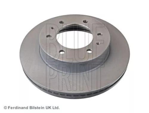 2x BLUE Print Front Internally Vented Brake Discs For Hummer Hummer