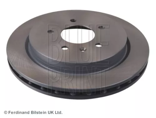 2x BLUE Print Rear Internally Vented Brake Discs For Cadillac Cts