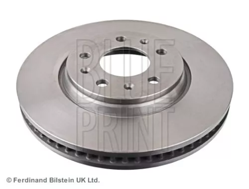 2x BLUE Print Front Internally Vented Brake Discs For Cadillac Seville