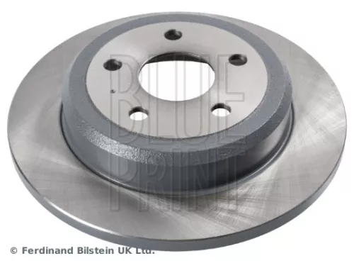 2x BLUE Print Rear Solid Brake Discs For Jeep Grand Cherokee