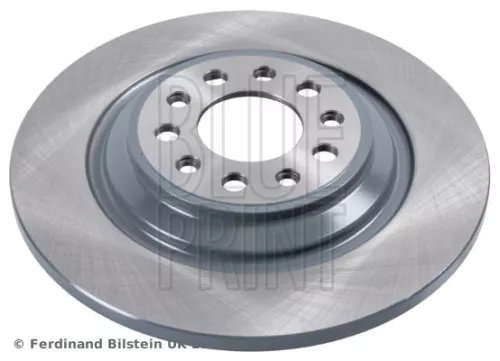 2x BLUE Print Rear Solid Brake Discs For Jeep Cherokee