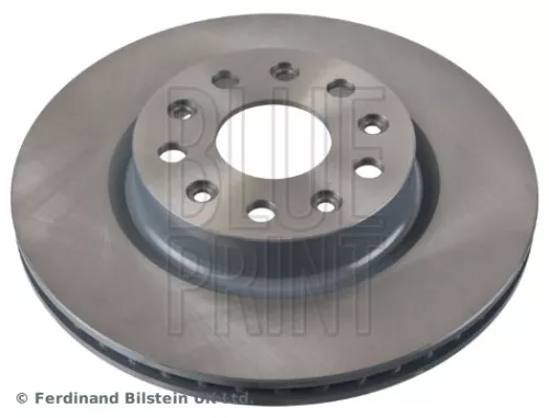2x BLUE Print Front Internally Vented Brake Discs For Jeep Wrangler