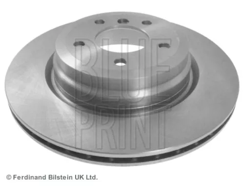 2x BLUE Print Rear Internally Vented Brake Discs For Bmw 3 X1