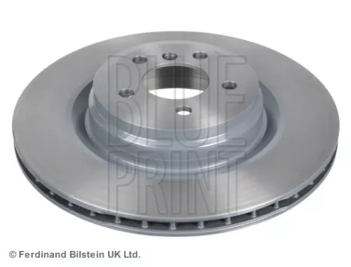 2x BLUE Print Rear Internally Vented Brake Discs For Bmw 5 7