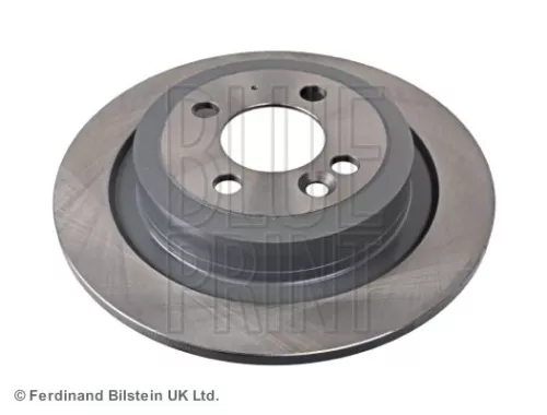 2x BLUE Print Rear Solid Brake Discs For Mini Mini Mini Clubman