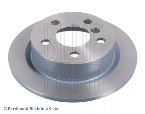 2x BLUE Print Rear Solid Brake Discs For Mini Mini