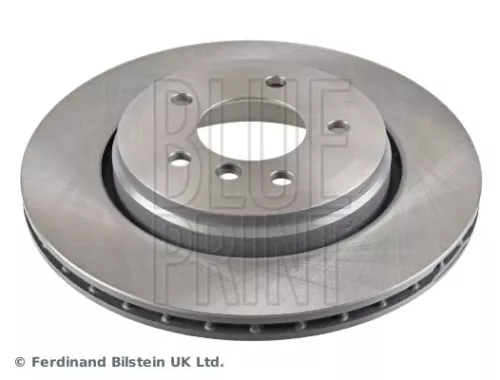 2x BLUE Print Rear Internally Vented Brake Discs For Bmw 3