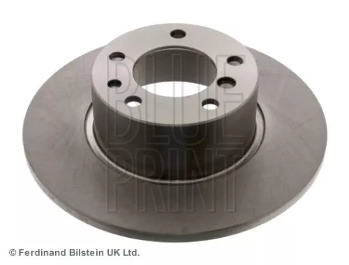 2x BLUE Print Front Solid Brake Discs For Bmw 5