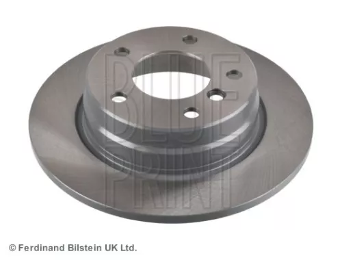 2x BLUE Print Rear Solid Brake Discs For Bmw 3