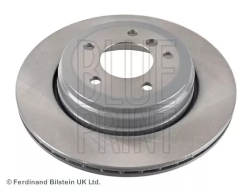 2x BLUE Print Rear Internally Vented Brake Discs For Bmw Bmw (Brilliance) 5 5 Series