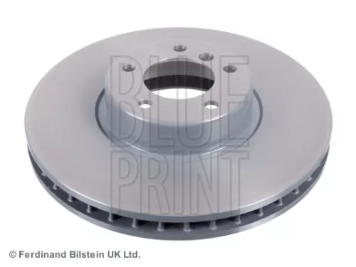 2x BLUE Print Front Internally Vented Brake Discs For Bmw 5 6