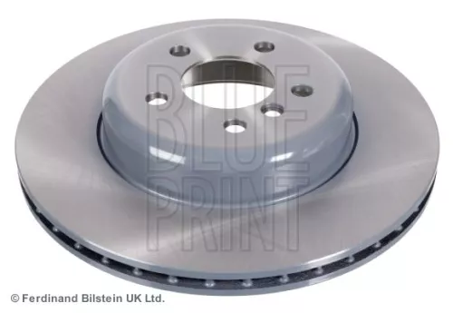 2x BLUE Print Rear Internally Vented Brake Discs For Bmw 3 4
