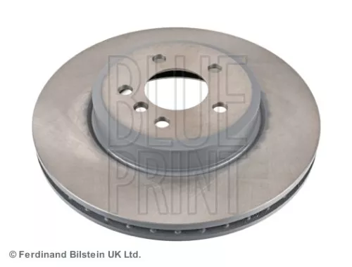 2x BLUE Print Front Internally Vented Brake Discs For Bmw 5 6