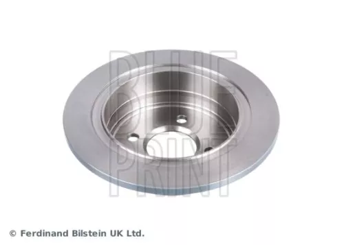 2x BLUE Print Rear Solid Brake Discs For Bmw 3