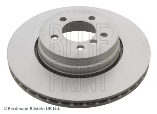 2x BLUE Print Rear Internally Vented Brake Discs For Bmw 7