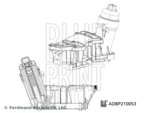 BLUE PRINT BLUE PRINT ADBP210053 Housing, oil filter 