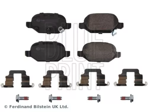 Blue Print Rear Brake Pad Set For Fiat 500 Panda Panda Van
