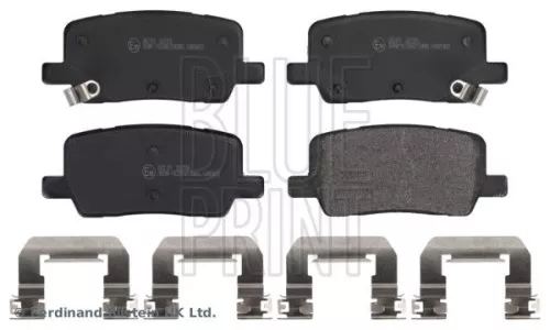 Blue Print Rear Brake Pad Set For Tesla Model S Model X