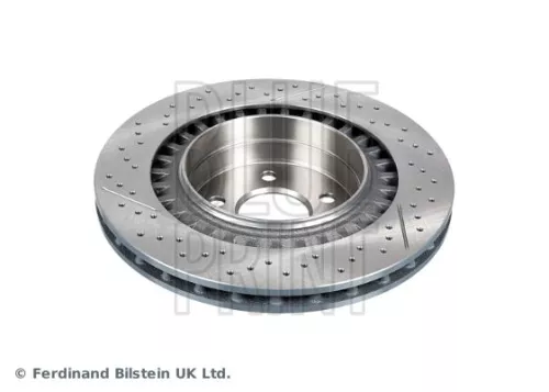 BLUE PRINT BLUE PRINT ADBP430001 2x BLUE Print Rear Perforated/vented Brake Discs For Mercedes-benz Clk Slk 