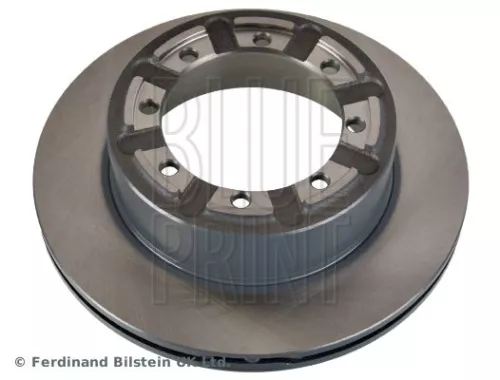 2x BLUE Print Rear Internally Vented Brake Discs For Renault Renault Trucks Mascott 