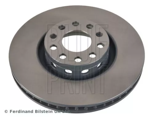 2x BLUE Print Front Internally Vented Brake Discs For Audi 100 A6 A8
