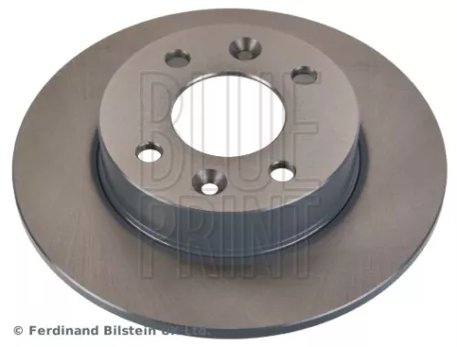 2x BLUE Print Front Solid Brake Discs For Renault Clio Express Rapid Super 5 Twingo