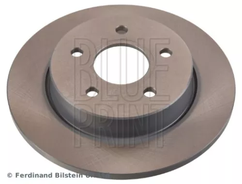 2x BLUE Print Rear Solid Brake Discs For Ford C-max Focus Focus C-max