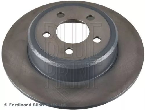 2x BLUE Print Rear Solid Brake Discs For Chrysler Dodge 300c Challenger