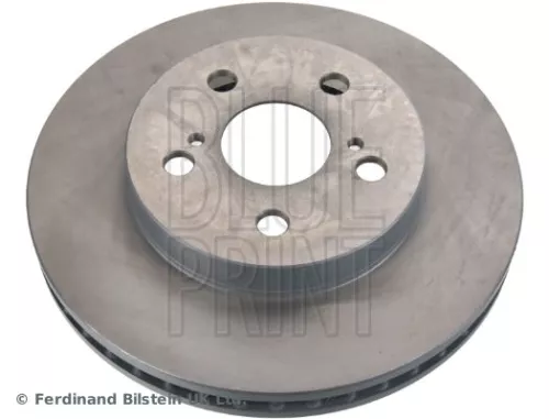 2x BLUE Print Front Internally Vented Brake Discs For Toyota Corolla Prius Prius Phv