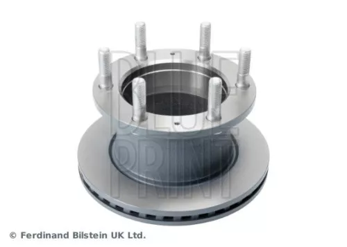 2x BLUE Print Rear Internally Vented Brake Discs For Renault Renault Trucks D Master
