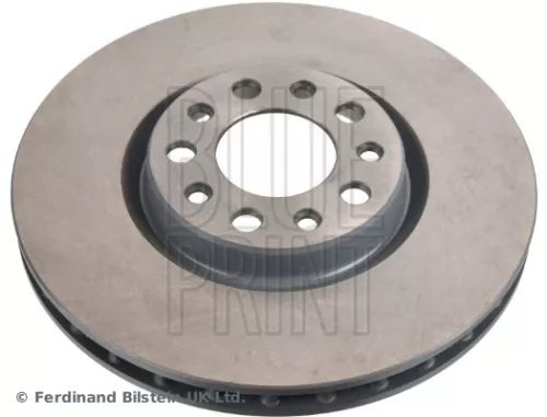 2x BLUE Print Front Internally Vented Brake Discs For Alfa Romeo Giulia