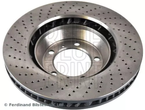 BLUE PRINT BLUE PRINT ADBP430056 BLUE Print Front Right Perforated/vented Brake Discs For Porsche 911 Boxster 