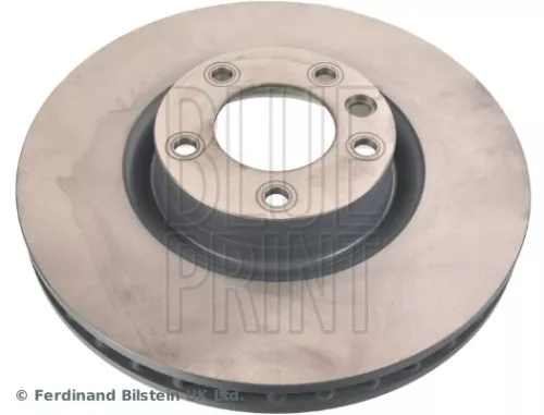 2x BLUE Print Front Internally Vented Brake Discs For Porsche Vw Cayenne Touareg
