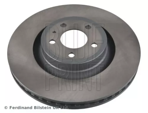 2x BLUE Print Front Internally Vented Brake Discs For Ford Usa Mustang