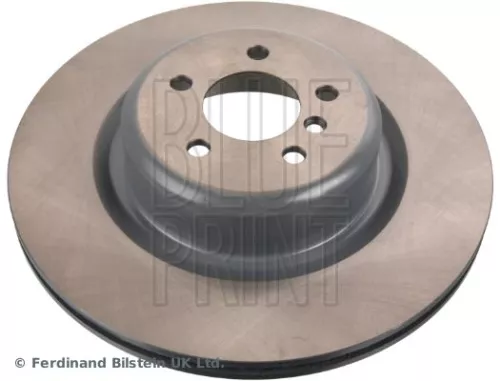 2x BLUE Print Rear Internally Vented Brake Discs For Bmw X5 X6