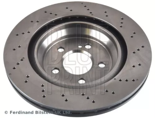 BLUE PRINT BLUE PRINT ADBP430080 2x BLUE Print Rear Perforated/vented Brake Discs For Mercedes-benz Sl 