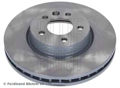 2x BLUE Print Front Internally Vented Brake Discs For Vw Amarok