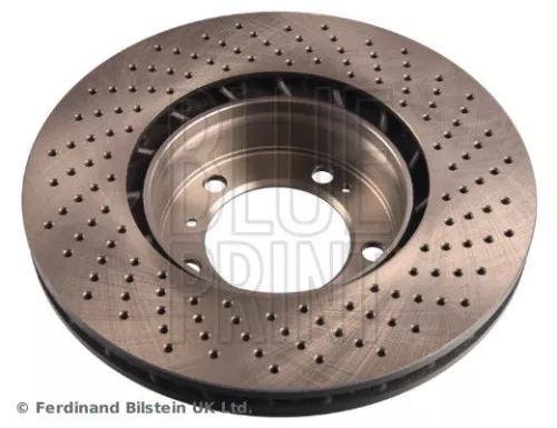 BLUE PRINT BLUE PRINT ADBP430111 BLUE Print Front Left Perforated/vented Brake Discs For Porsche 911 Boxster Cayma 
