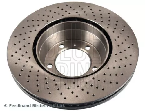 BLUE PRINT BLUE PRINT ADBP430113 2x BLUE Print Rear Left Perforated/vented Brake Discs For Porsche 911 