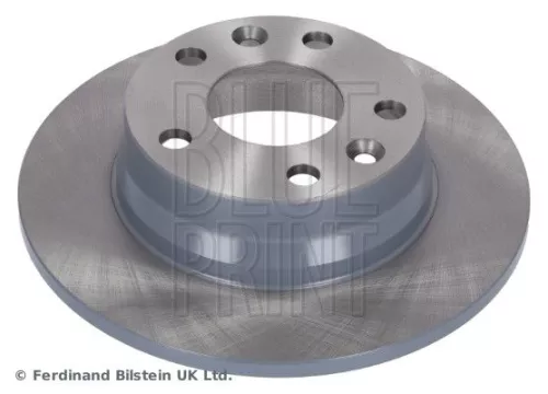 2x BLUE Print Rear Solid Brake Discs For Nissan Renault Captur Juke Megane