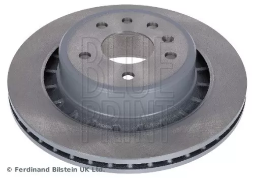 2x BLUE Print Rear Internally Vented Brake Discs For Saab 9-5