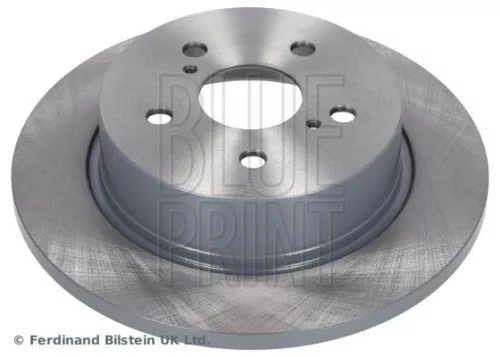 2x BLUE Print Rear Solid Brake Discs For Toyota C-hr