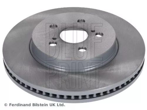 2x BLUE Print Front Internally Vented Brake Discs For Toyota Corolla