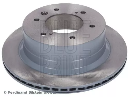 2x BLUE Print Rear Internally Vented Brake Discs For Mitsubishi Pajero Sport