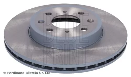2x BLUE Print Front Vented Brake Discs For Honda Jazz