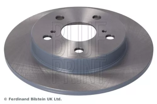 2x BLUE Print Rear Solid Brake Discs For Toyota Yaris Cross