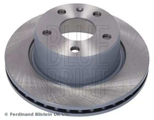 2x BLUE Print Rear Internally Vented Brake Discs For Mg Mg 5