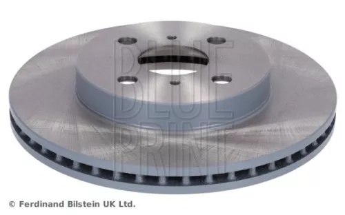 2x BLUE Print Front Internally Vented Brake Discs For Toyota Yaris
