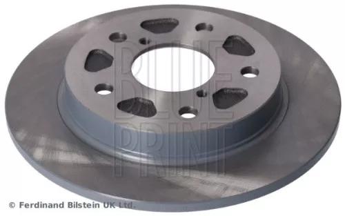 2x BLUE Print Rear Left Rear Right Solid Brake Discs For Suzuki Swift